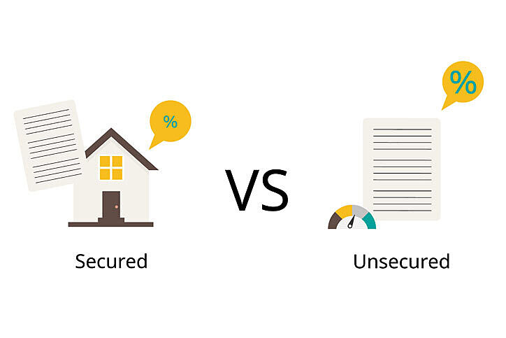 Secured vs unsecured